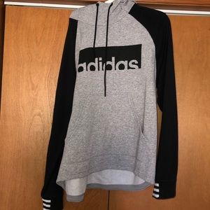 Adidas Black & Grey Hoodie